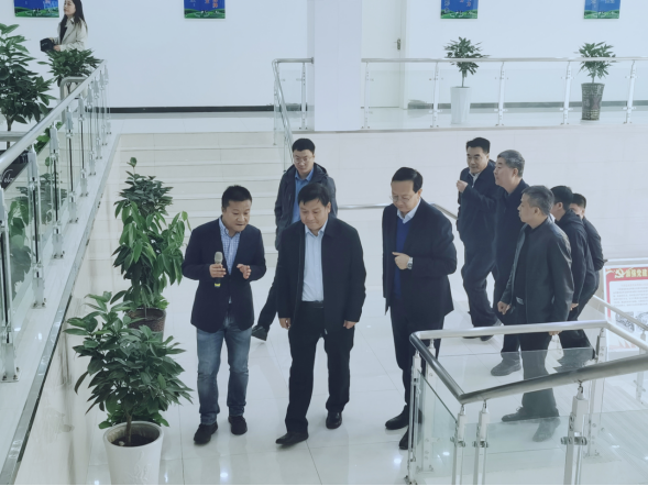 驻马店市委书记鲍常勇一行莅临中欧（中国）平舆瑞亚和新蔡瑞亚调研