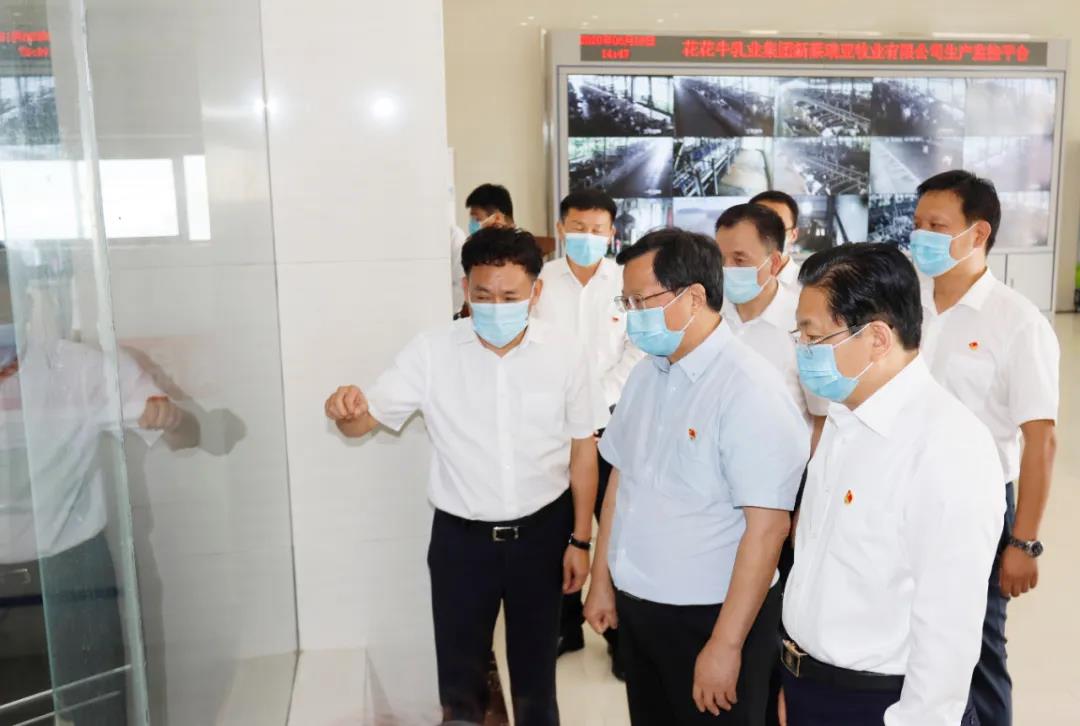 快讯 | 河南省委常委、省纪委书记、省监委主任任正晓莅临中欧（中国）乳业集团新蔡瑞亚牧场调研