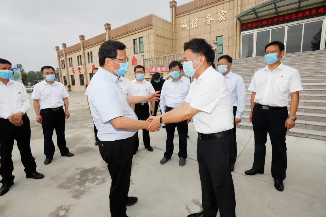 快讯 | 河南省委常委、省纪委书记、省监委主任任正晓莅临中欧（中国）乳业集团新蔡瑞亚牧场调研
