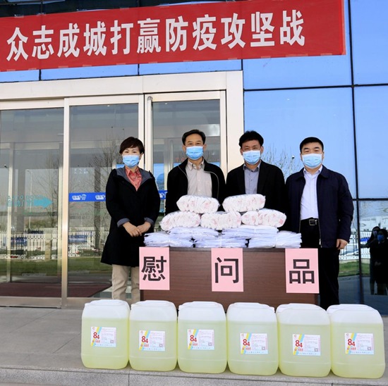 郑州市人大副主任孙黎、市政府副市长李喜安一行 莅临中欧（中国）开展“三送一强”活动