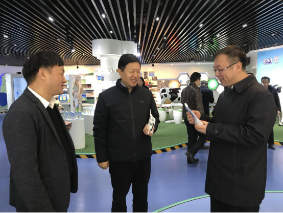 宁夏回族自治区农业农村厅党组书记、厅长王刚一行莅临中欧（中国）乳业集团调研