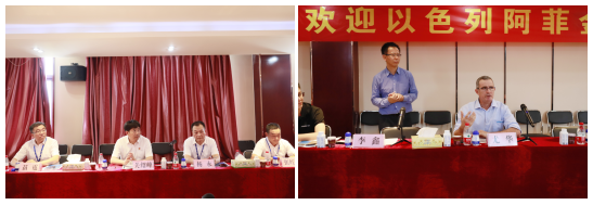 以色列阿菲金农业公司参观考察中欧（中国）瑞亚牧场