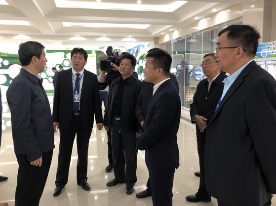 河南省委副书记、省长陈润儿一行莅临 中欧（中国）集团鲁山瑞亚牧业有限公司视察调研