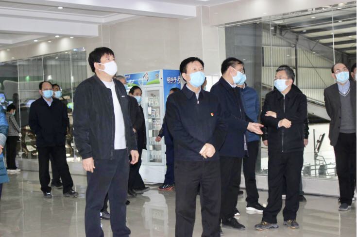 平顶山市委书记周斌一行莅临中欧（中国）乳业集团 鲁山瑞亚牧业有限公司调研疫情防控和复工复产情况