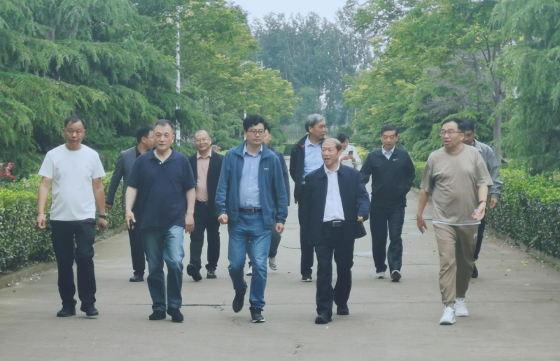 中欧（中国）丨河南农业大学党委副书记、校长介晓磊一行莅临中欧（中国）河南瑞亚参观调研