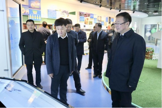宁夏回族自治区农业农村厅党组书记、厅长王刚一行莅临中欧（中国）乳业集团调研